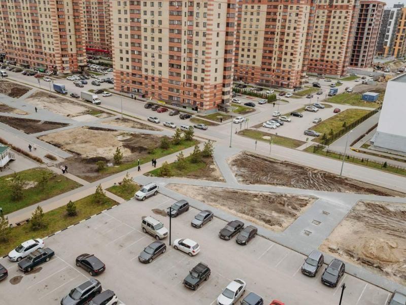 У рязанцев появится новое место для отдыха: в Дашково-Песочне продолжается строительство прогулочной аллеи