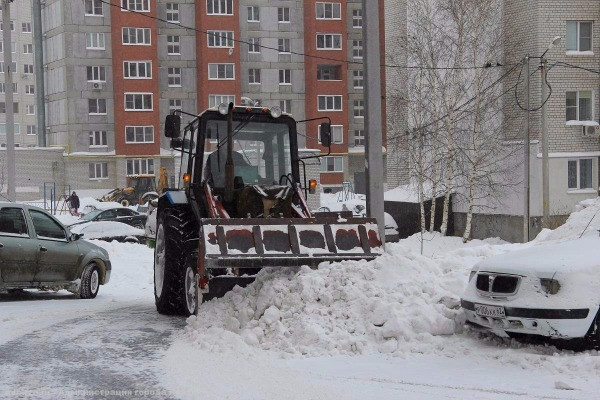 Рязань потратила на уборку снега уже 10 миллионов