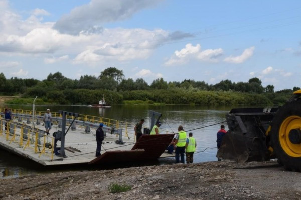 В Спасском районе запустили движение по новому понтонному мосту В Спасском районе запустили движение по новому понтонному мосту