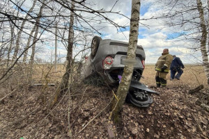 При опрокидывании Chevrolet на трассе под Рязанью пострадал 10-летний ребенок