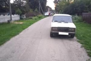 В Рязанской области «семерка» сбила женщину