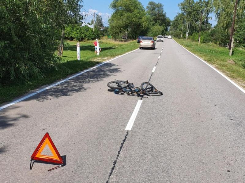 В ДТП в Рязанской области пострадал 12-летний велосипедист