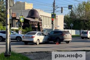 В Рязани произошло ДТП