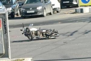 В Рязани сбили питбайкера
