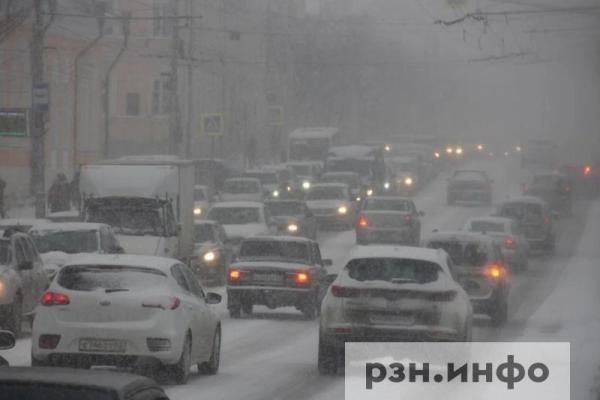 Рязанцев предупредили о сильном мокром снеге