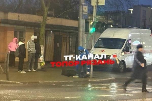 В центре Рязани обнаружили человека без сознания