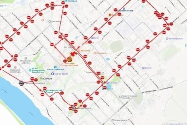 В Касимове 12 сентября ограничат движение из-за празднования Дня города