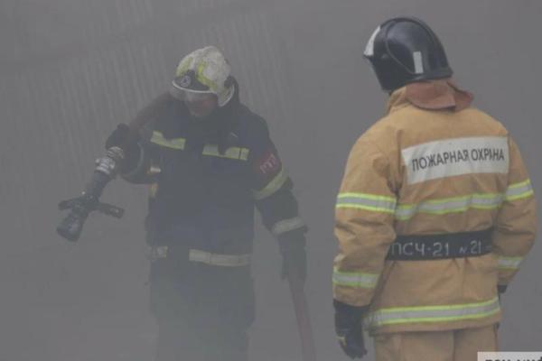 В Рязанской области потушили крупный пожар