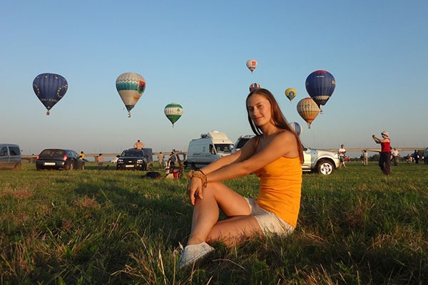 Полет на воздушном шаре можно сравнить с полетом во сне – рязанский обсервер Мария Кубенина