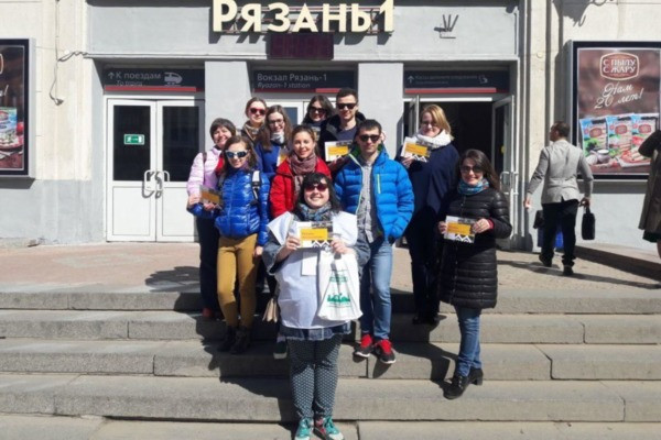 Встреча на вокзале. В Рязани появились бесплатные пешеходные экскурсии для туристов