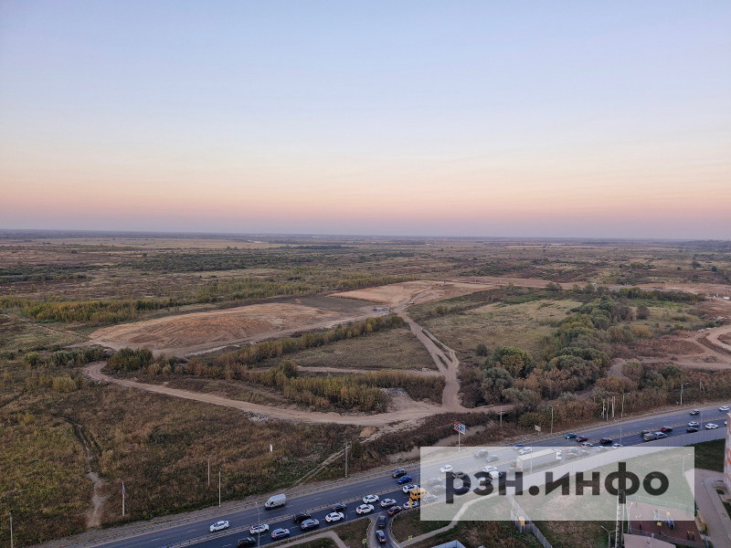 В Рязани начали активно застраивать заливные луга Оки. Там появится целый район