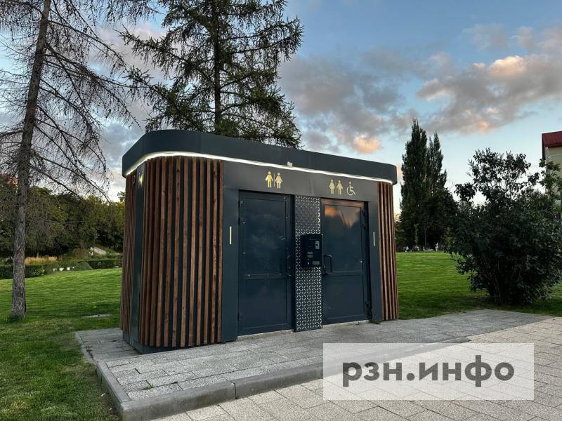 Список уличных туалетов в Рязани